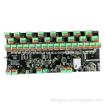 PCB Assembly for Fingerprint Access Control with Silkscreen and Pad Printing